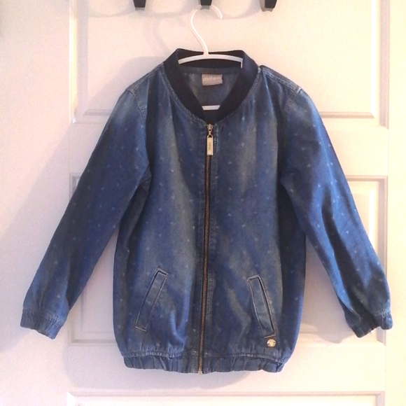 Girl's Lightweight Denim Jacket Size 6 - Picture 2 of 10